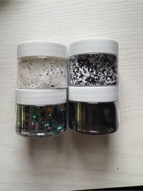 Multi-Color Body Glitter Shimmer 4 Containers